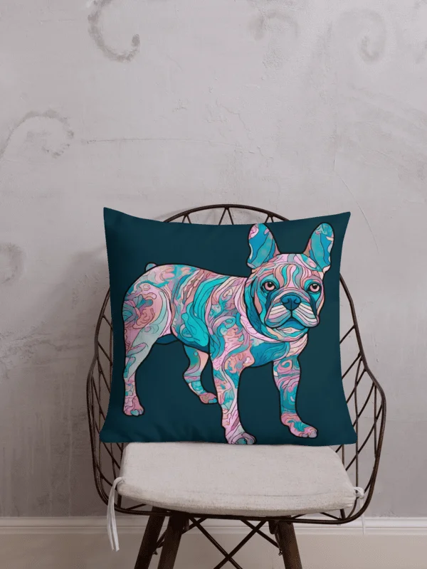 Groovy Frenchie #2 - Pillow product image (6)