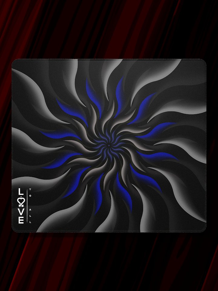 Blue Mandala Large Mousepad product image (1)