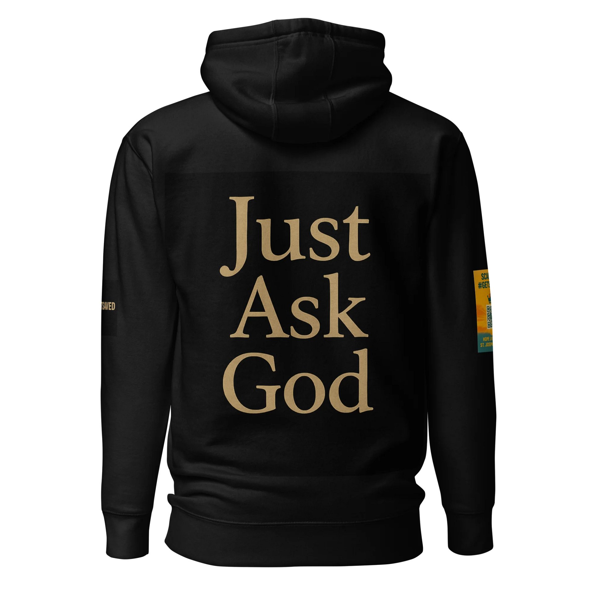 JUST ASK GOD Premium Hoodie product image (3)