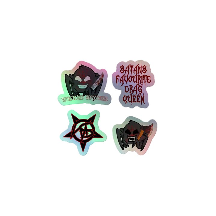 Spyder Holo Sticker Set #1 product image (1)