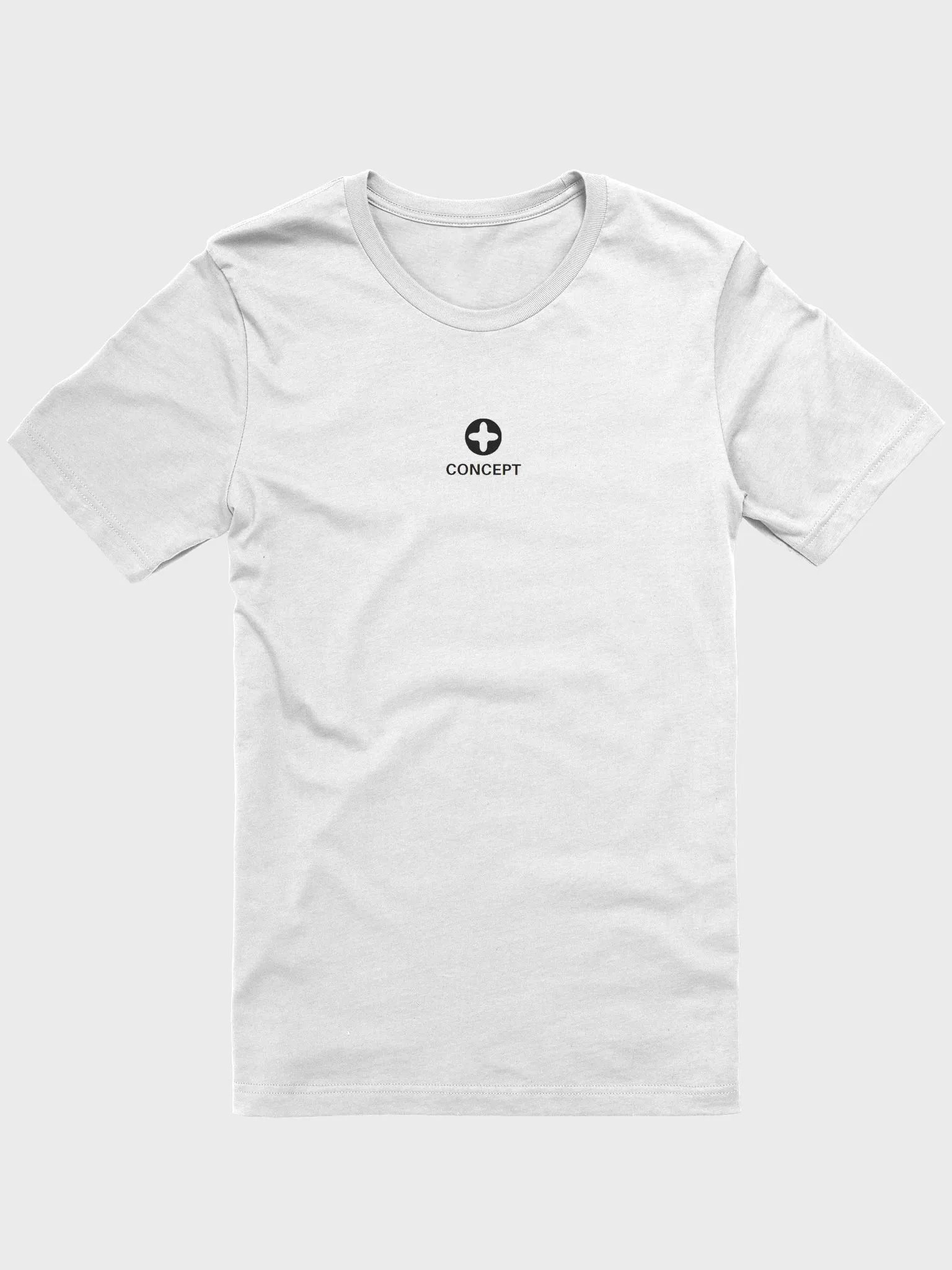 C-WHITE LOGO TEE product image (1)