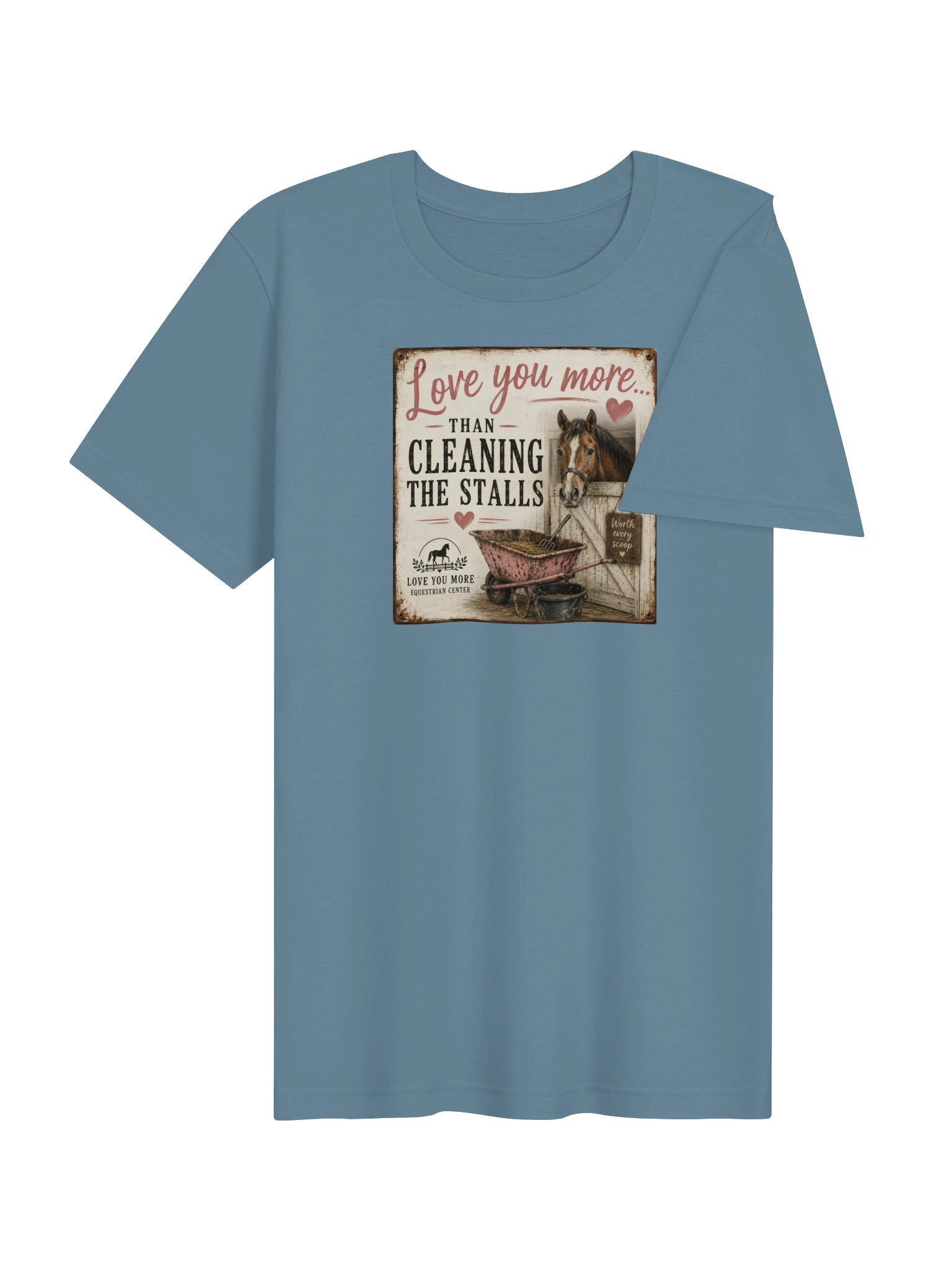 Love You More Than Cleaning the Stalls Tee product image (34)