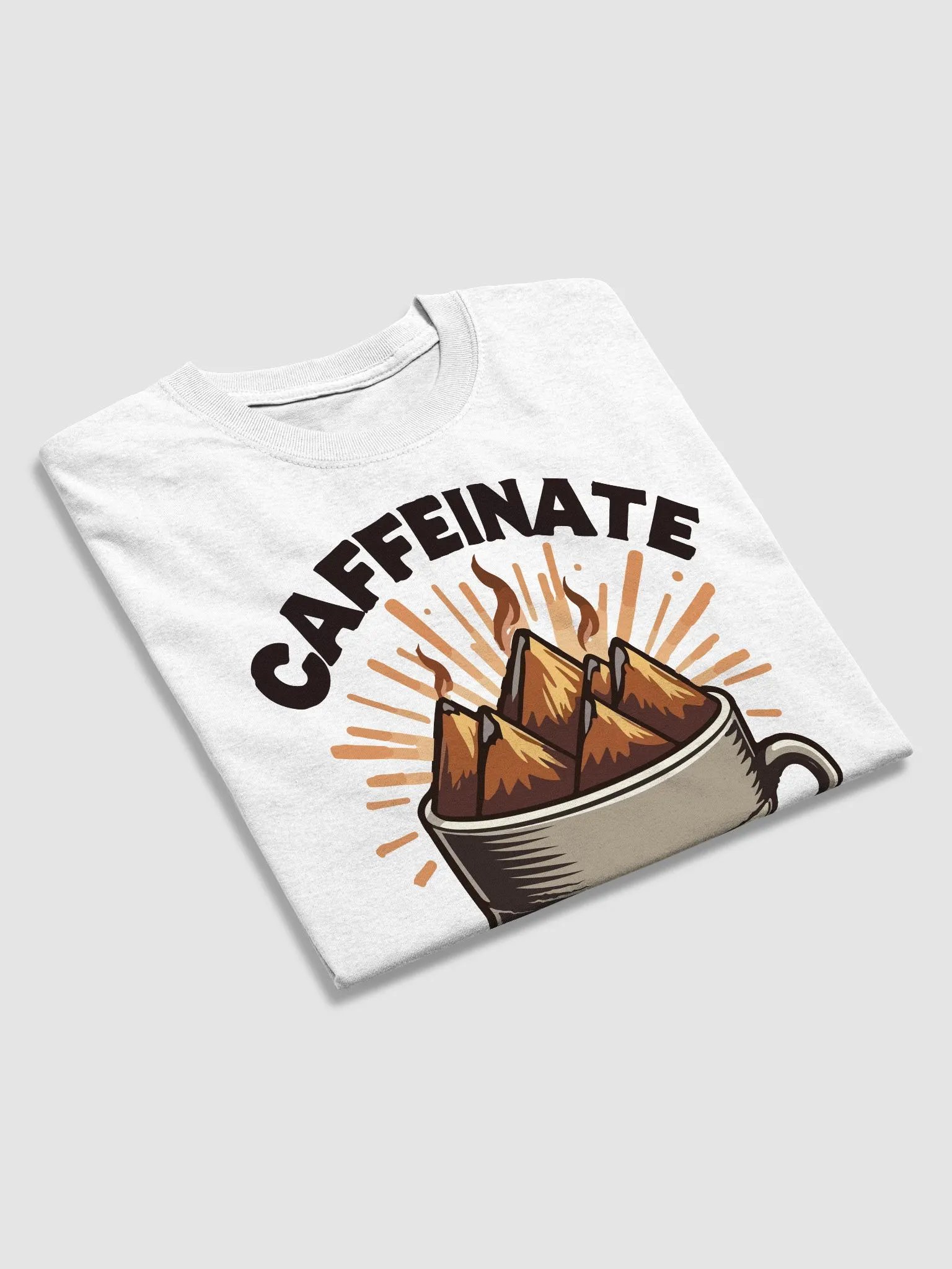 Caffeinate & Dominate T-Shirt product image (2)