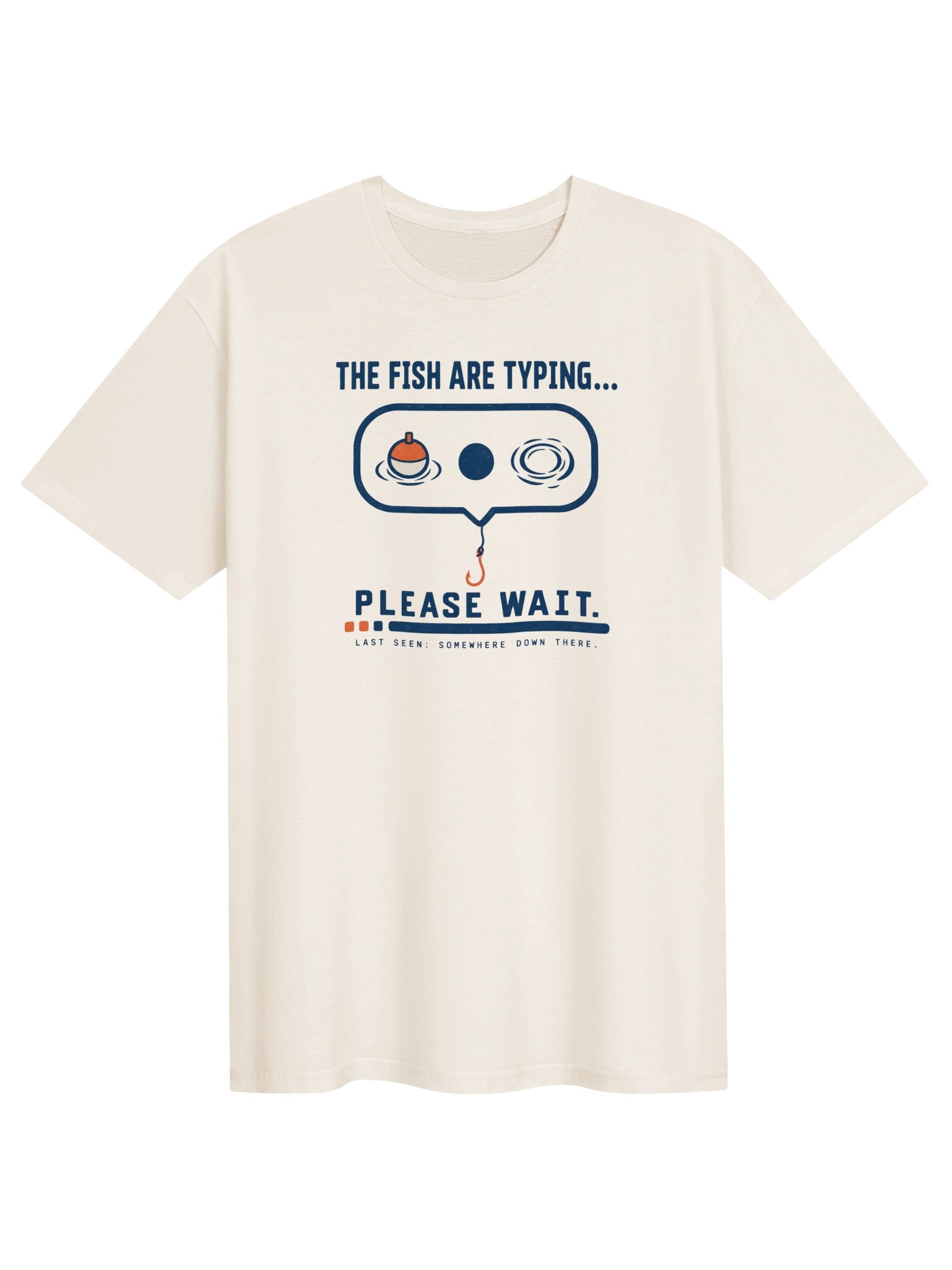 The Fish Are Typing… T-Shirt product image (1)