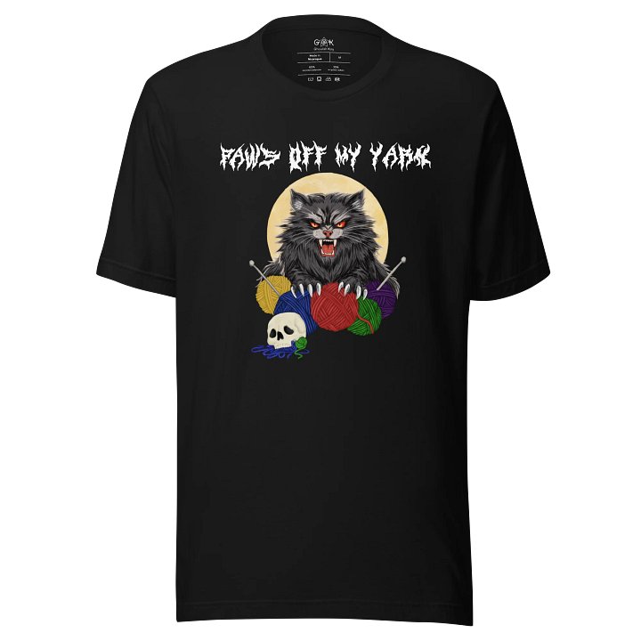 Paws Off My Yarn Tee product image (1)