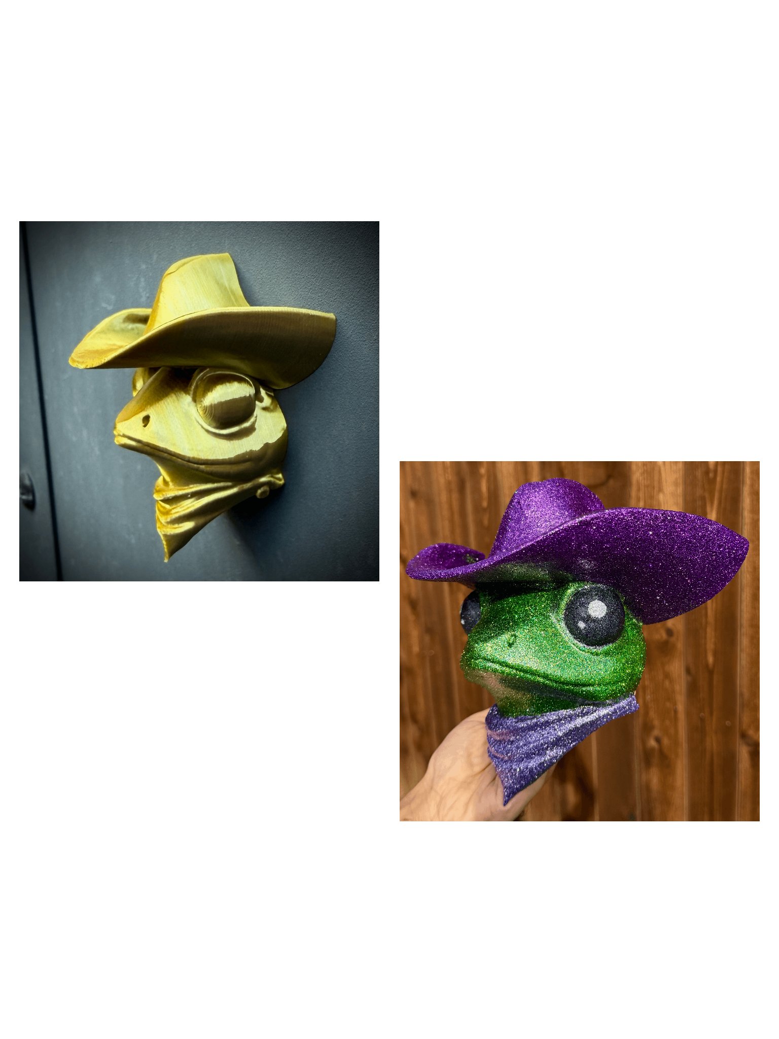Frog Party Bundle: Wall Mount + Magnet (Gold & Silver) product image (1)