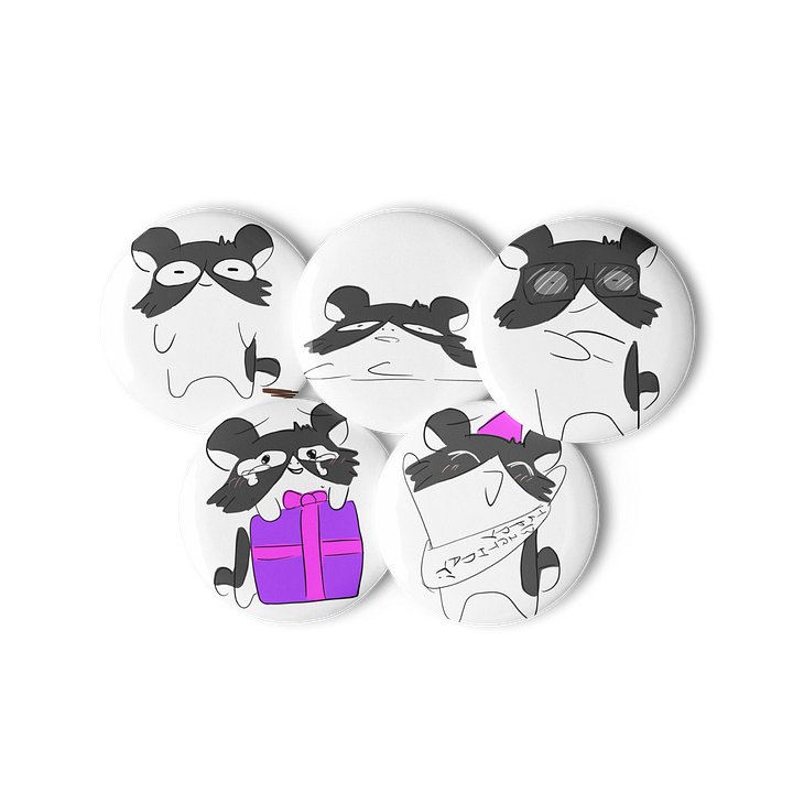 2026 Happy birthday Hampan pin buttons product image (3)