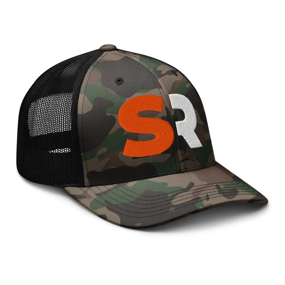 SR Camo Trucker Hat product image (5)