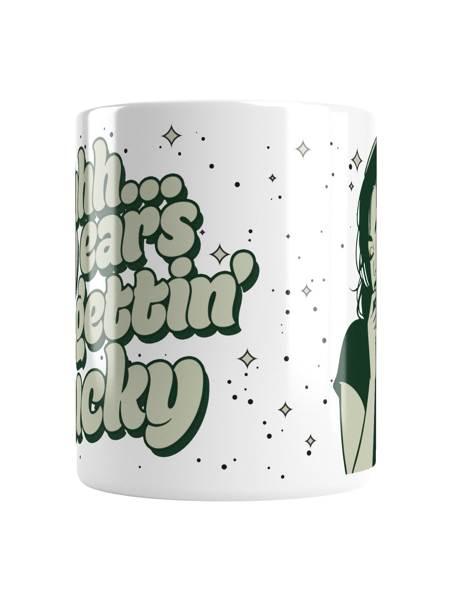 Shhhh...Gettin' Lucky White Mug product image (16)