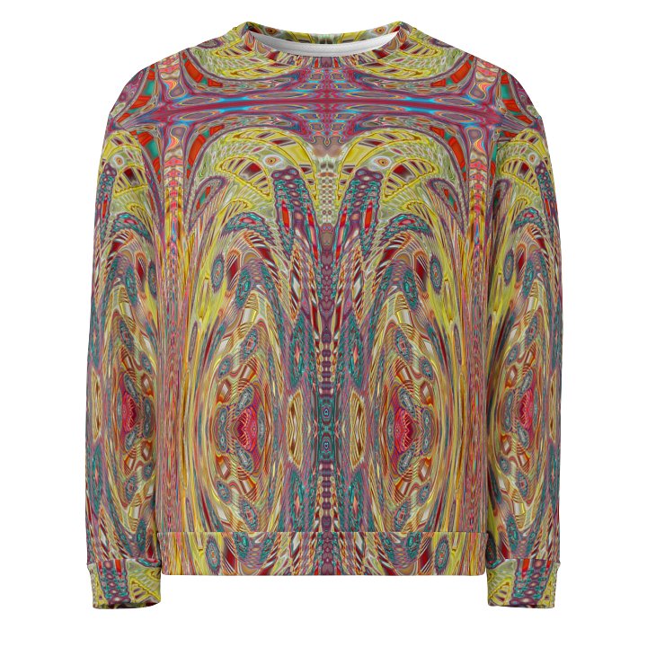 Vector Cascade Red | All-Over Sweatshirt product image (1)