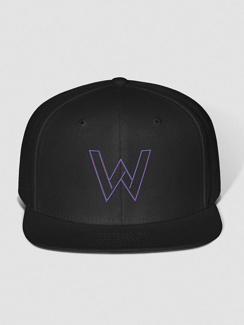 W Hat Purple product image (1)