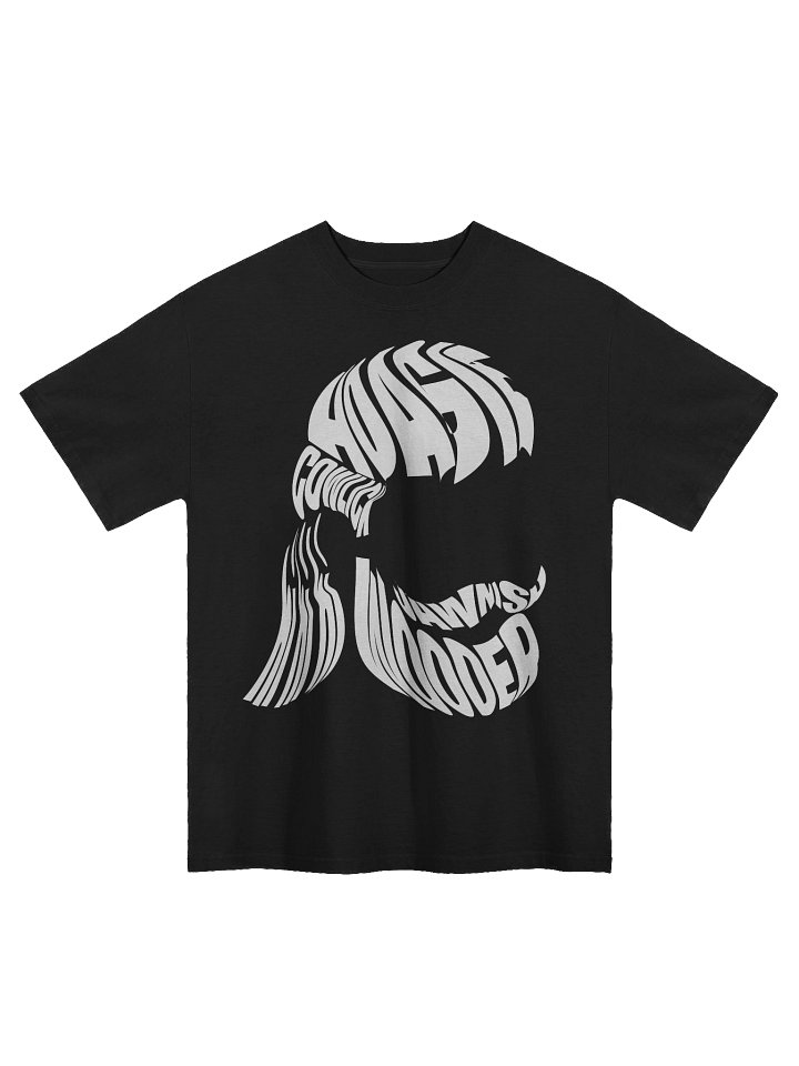 Oversized Mullet Talk (B&W) product image (1)