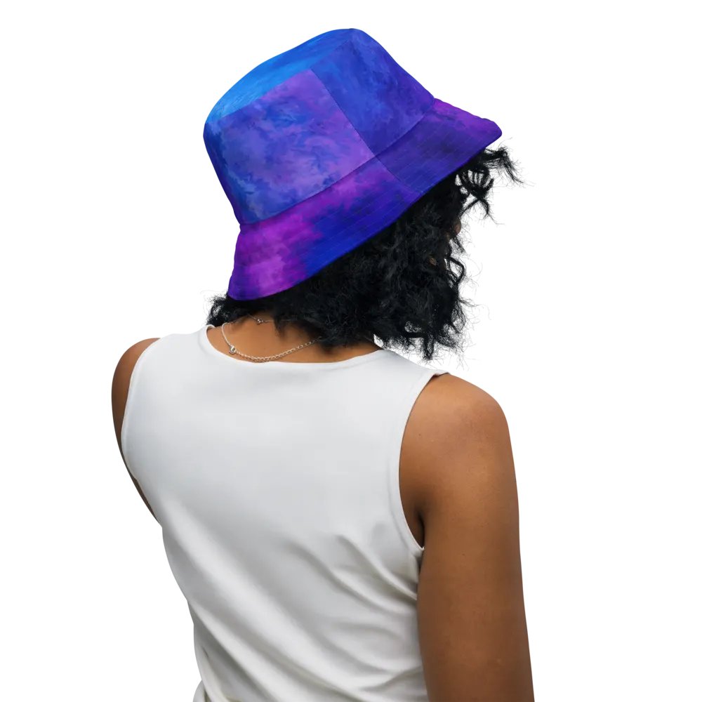 Pink & Blue Reversible Bucket Hat product image (4)