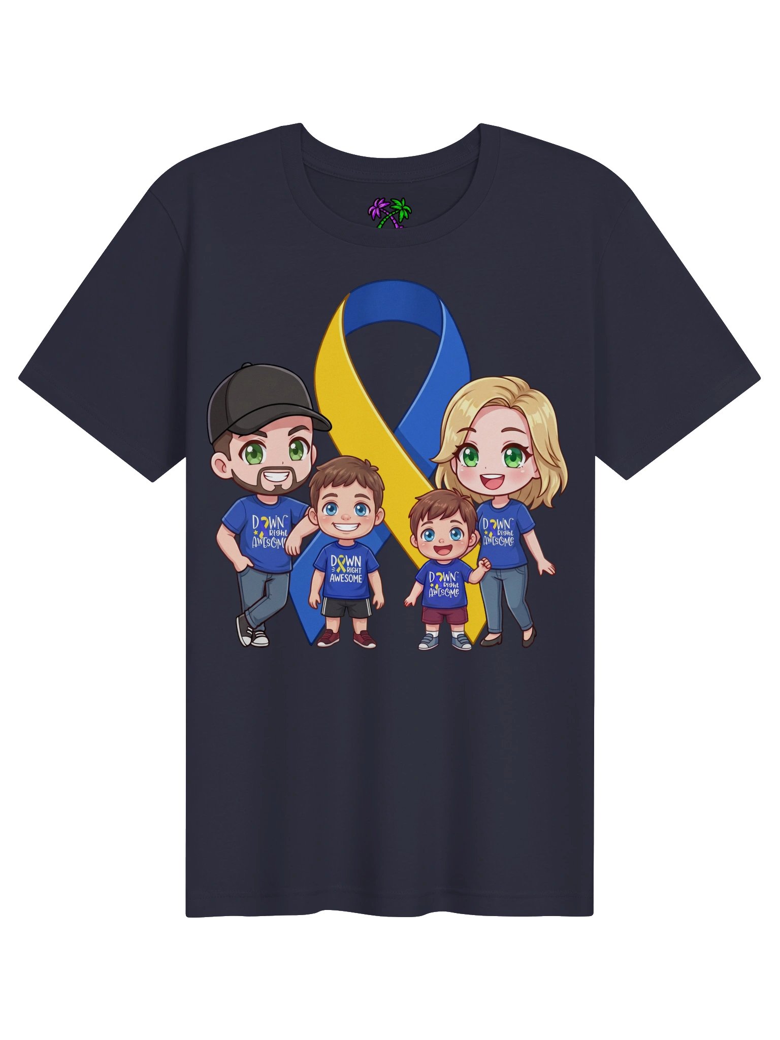 Ham and Liz Gaming Down Syndrome Support T-shirt product image (9)