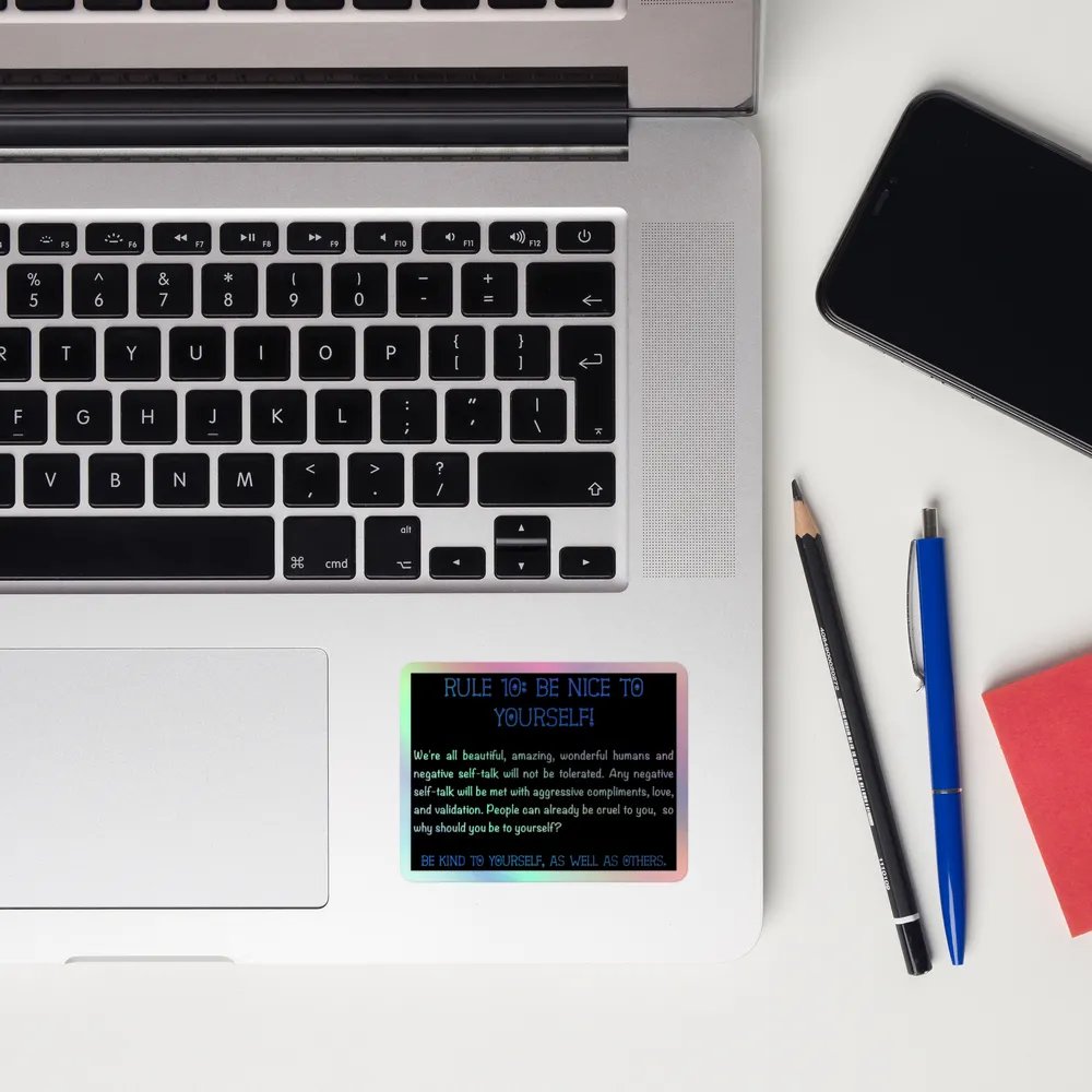 Rule 10 Holo Sticker product image (10)