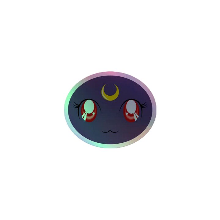 Luna Kitty Holographic Sticker product image (1)