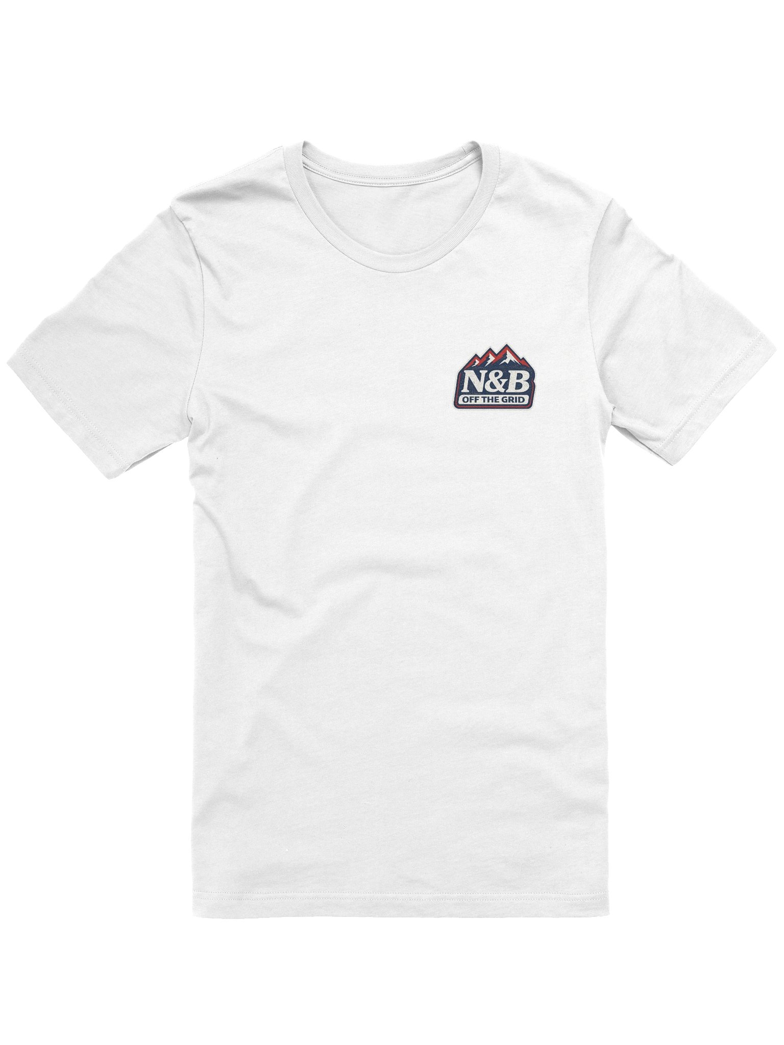 Trails & Coffee Overland Crew White Tee product image (2)