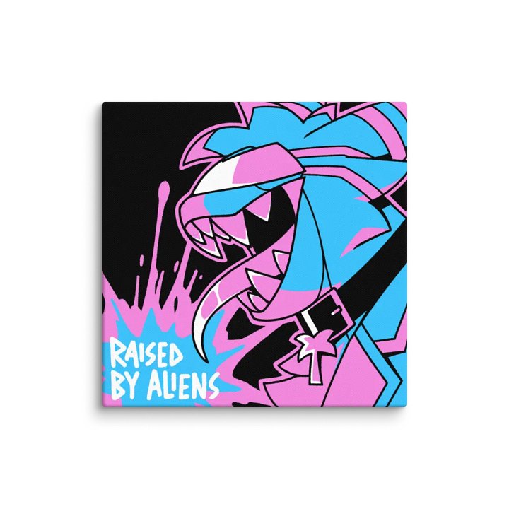 Raised by Aliens Canvas Print product image (5)