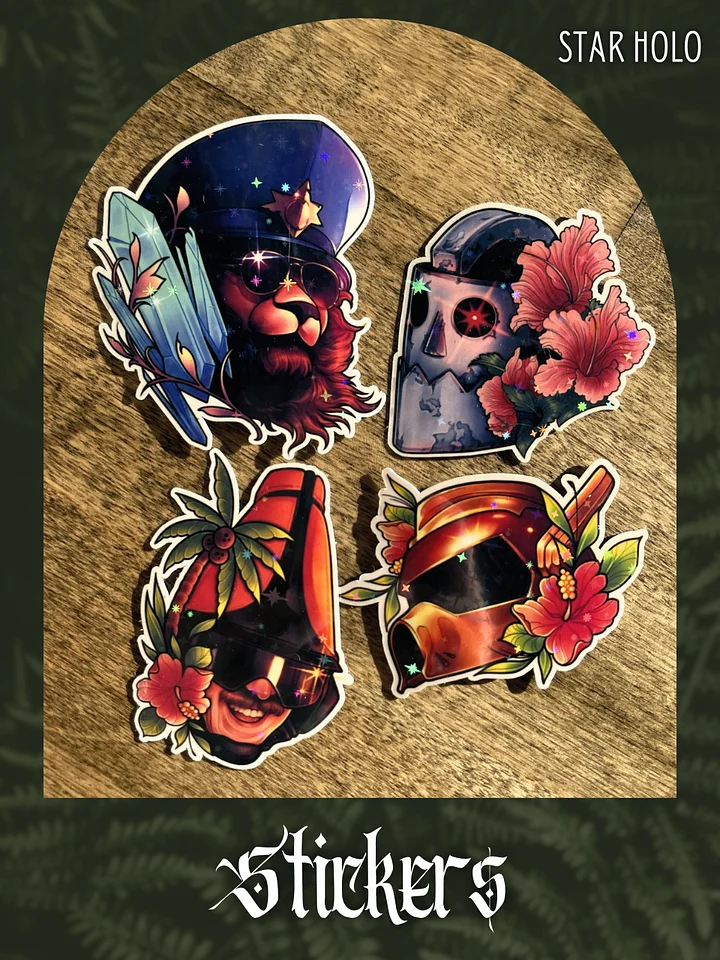 TWRP Sticker Set [Star Holo] product image (1)