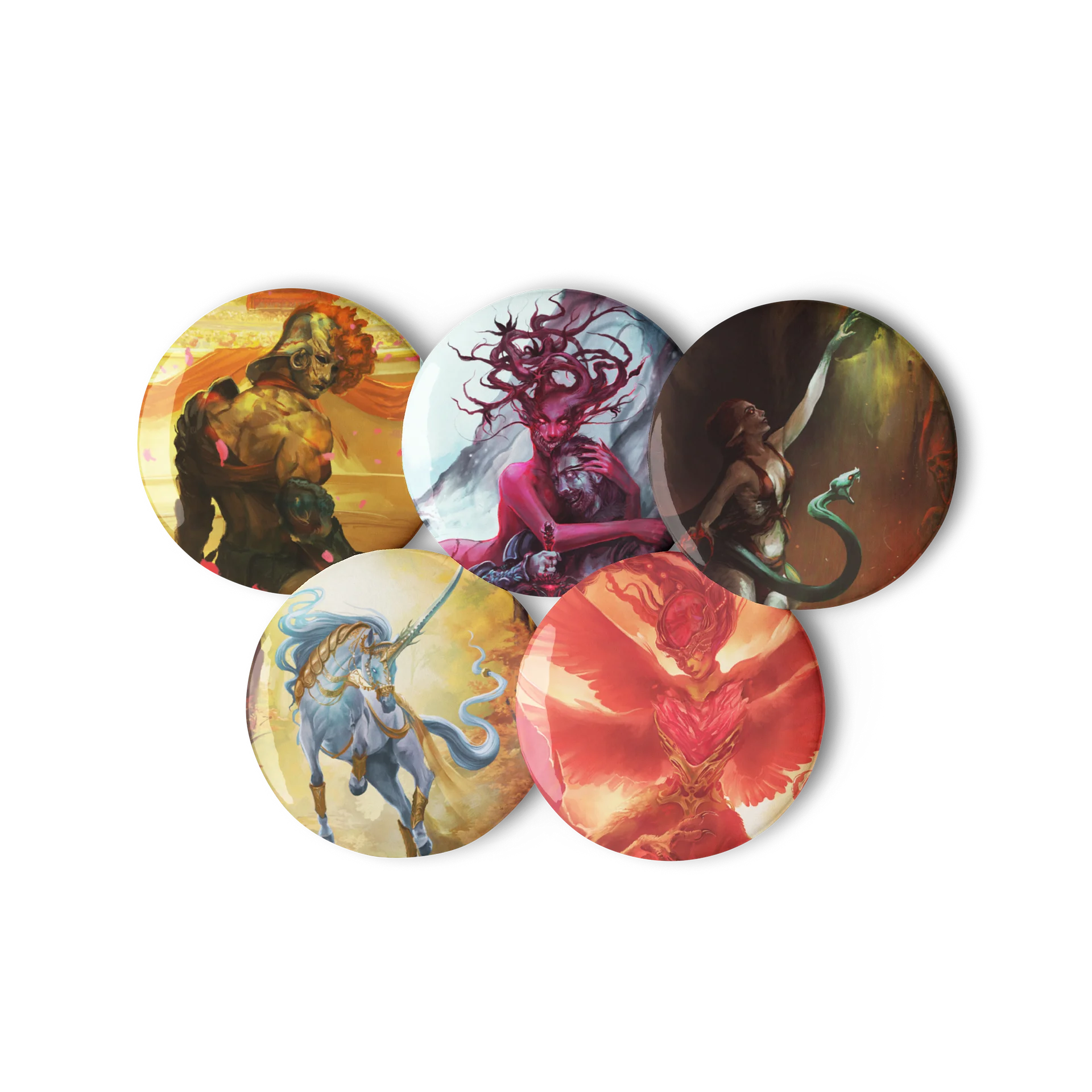 Eternal Devotion- Button Set #1 product image (3)