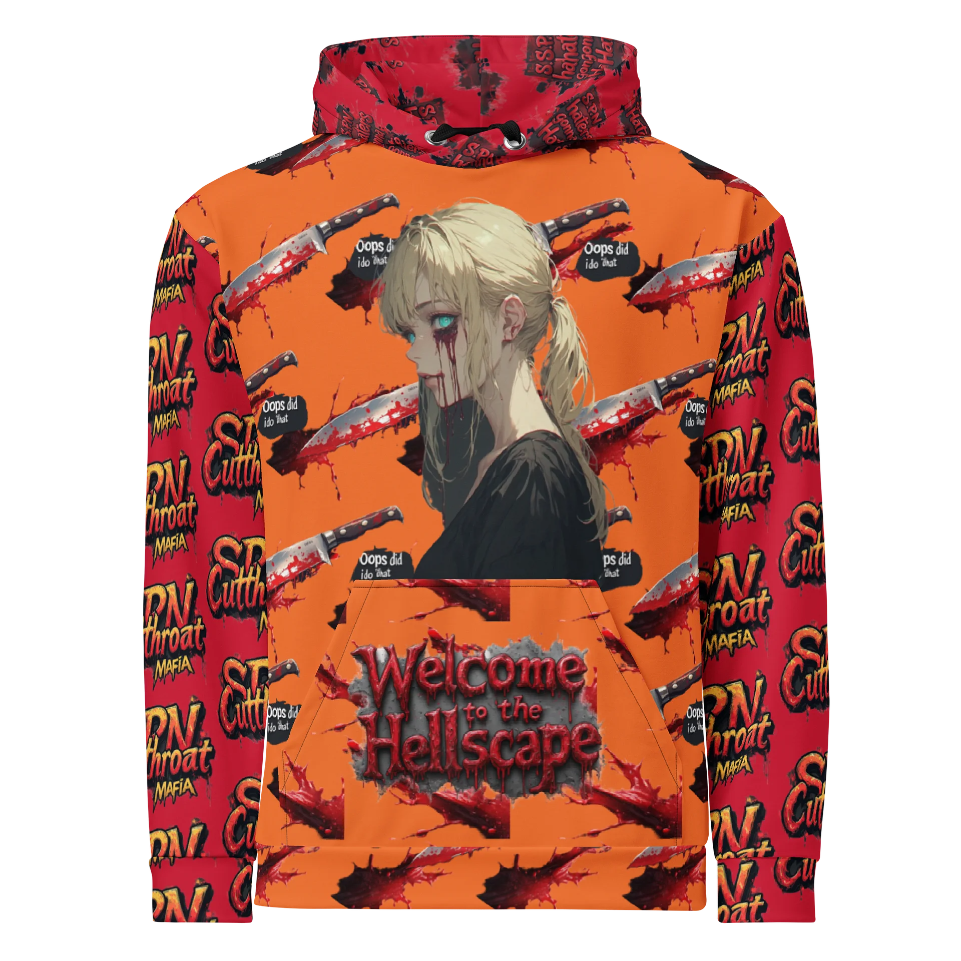 Welcome to hell Comfort Unisex Hoodie product image (1)
