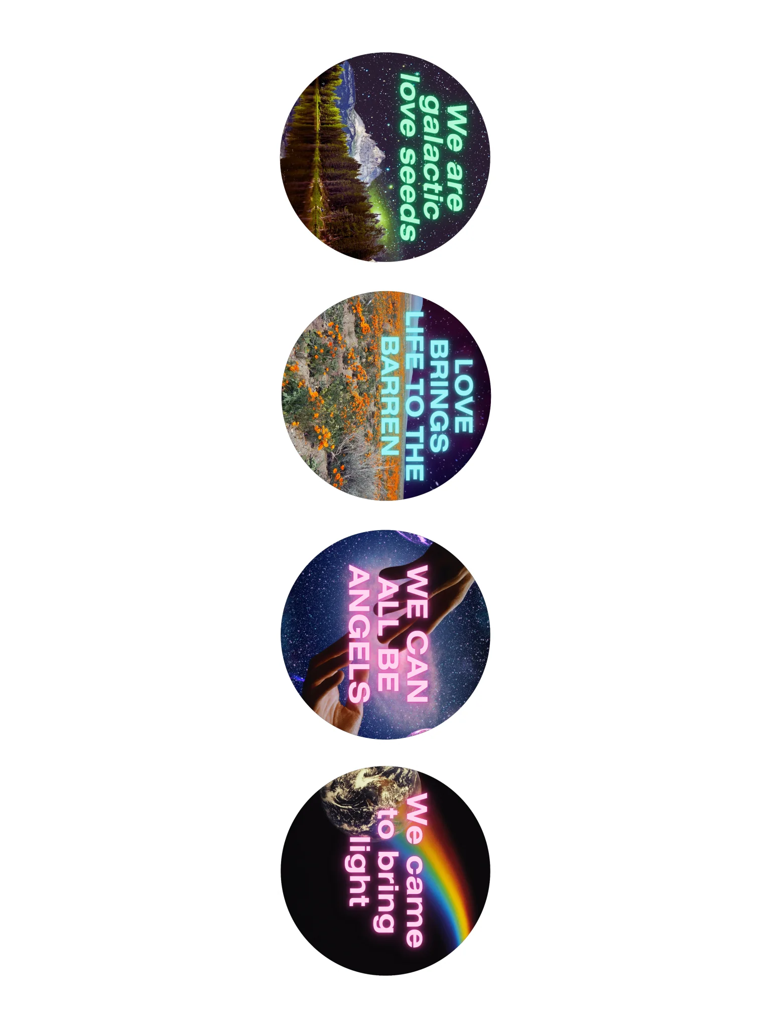 Seeds of Love #2 (Sticker Set of 4) product image (3)