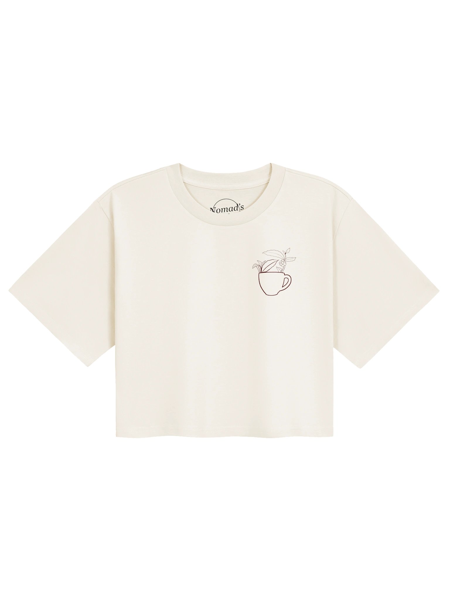 Leaf and Bean Cropped Tee product image (1)