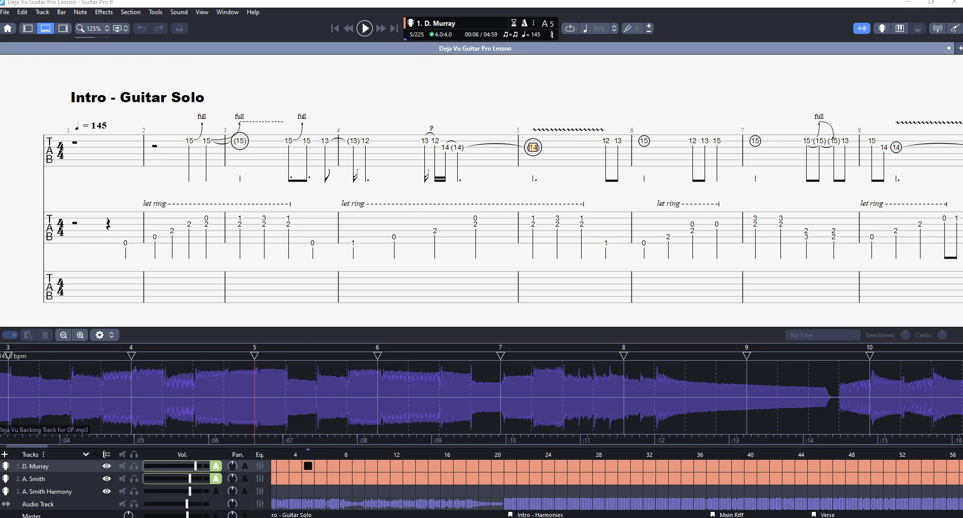Deja Vu | PDF Tab + Guitar Pro | Iron Maiden product image (3)