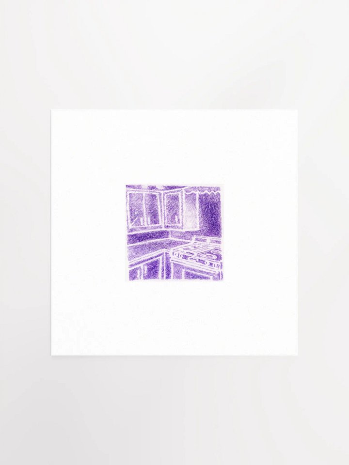 Purple Kitchen Print product image (2)