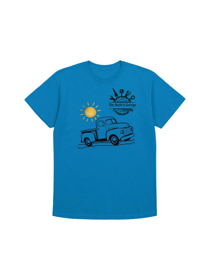The Duck'n Garage Gear Logo Printed Light Color T-Shirt product image (1)