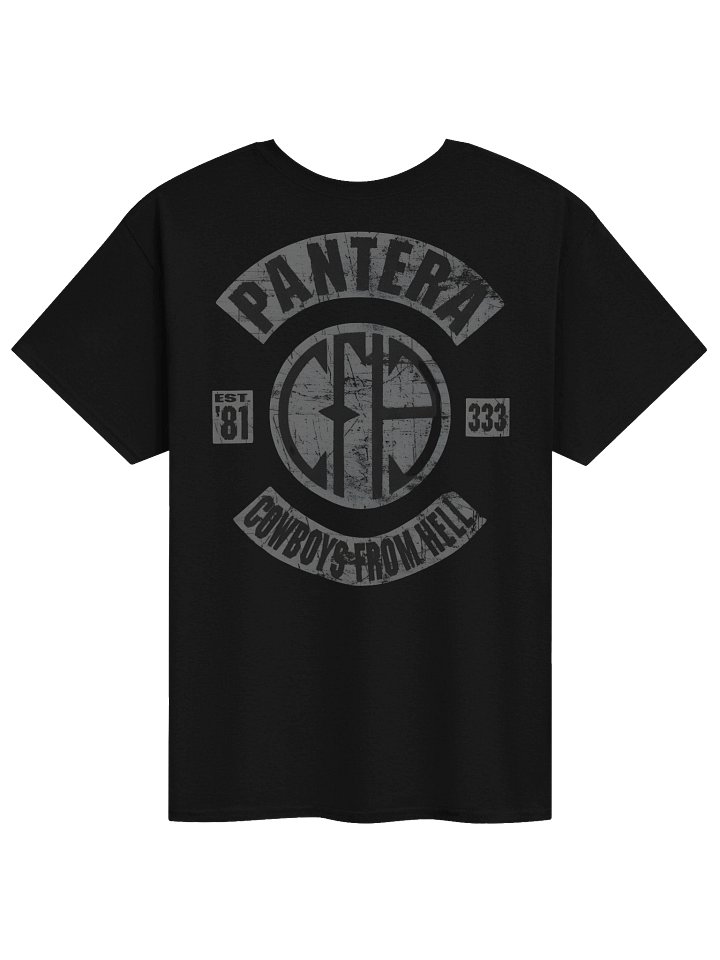 Pantera Cowboys From Hell Patch Look T-Shirt product image (2)