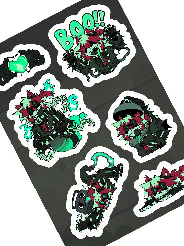 Wolfram Sticker Pack product image (1)