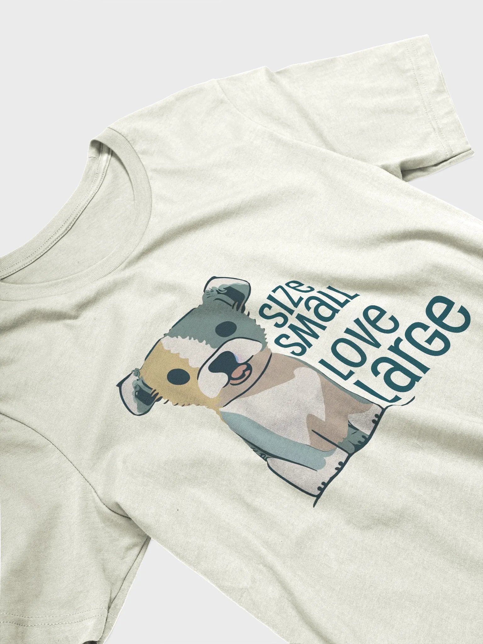 Awesome Tee For Any Small Dog Lover! Size Small, Love Large Tee product image (3)
