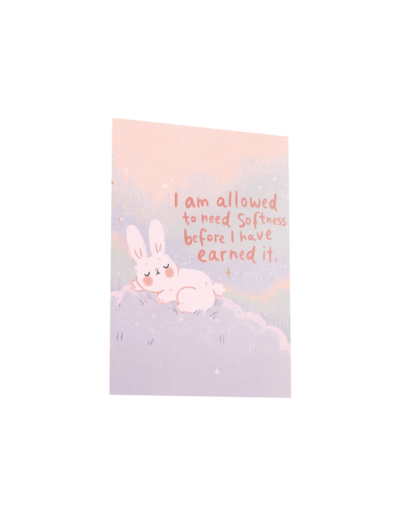 Softness Before Earned Poster product image (21)