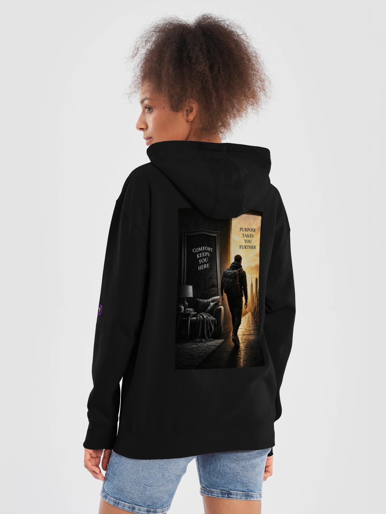 Purpose Over Comfort — Hoodie product image (6)