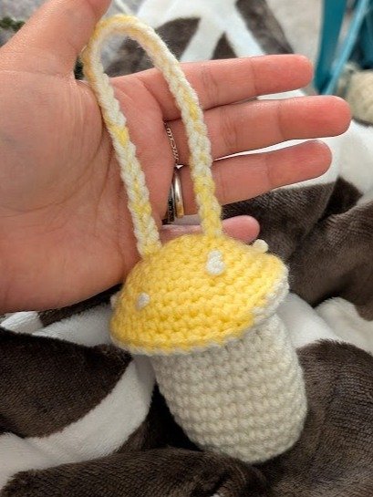 Mushroom Bag Charm product image (1)