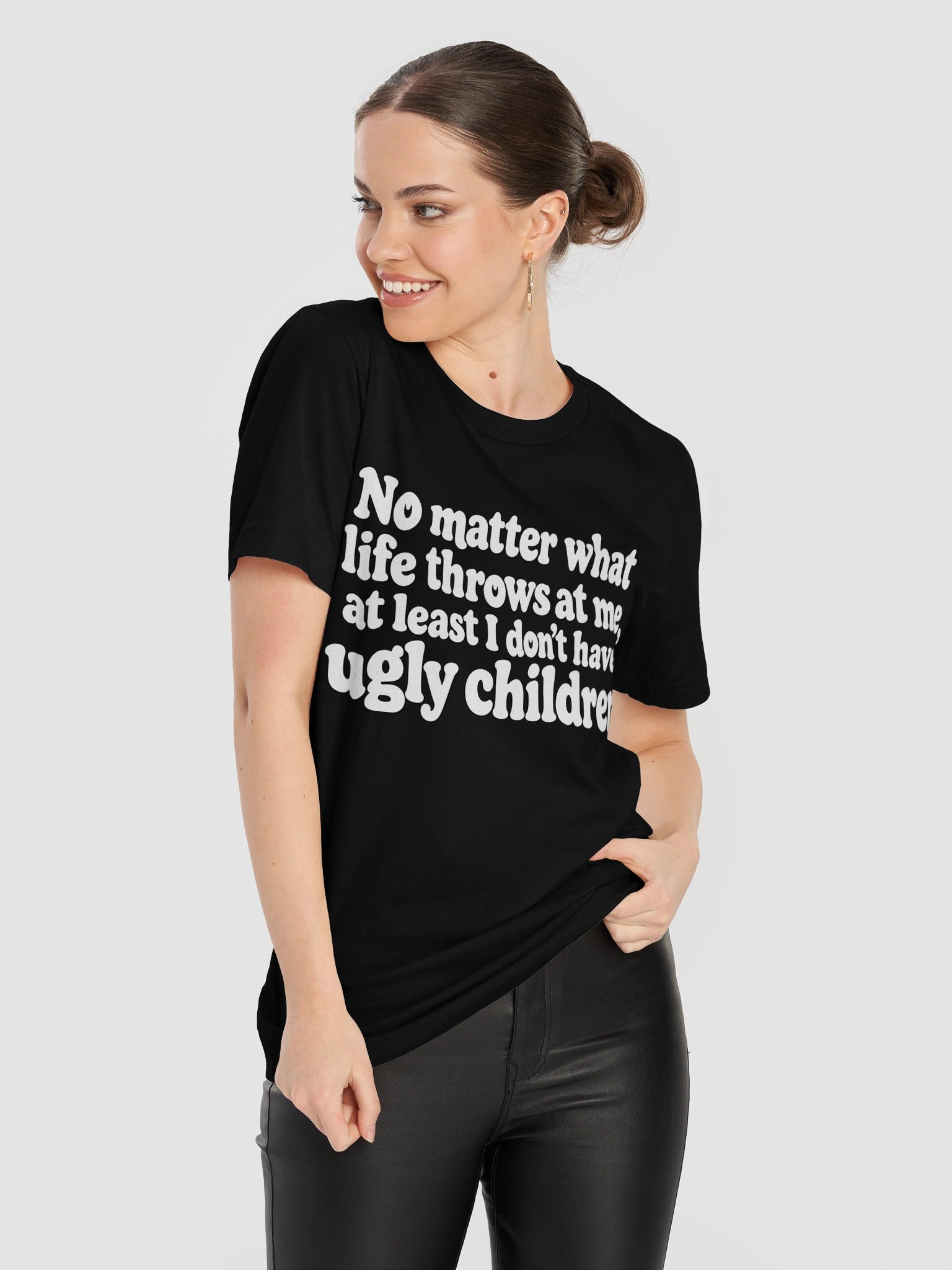 No Matter What Life Throws at Me – Funny Sarcastic Quote T-Shirt product image (71)