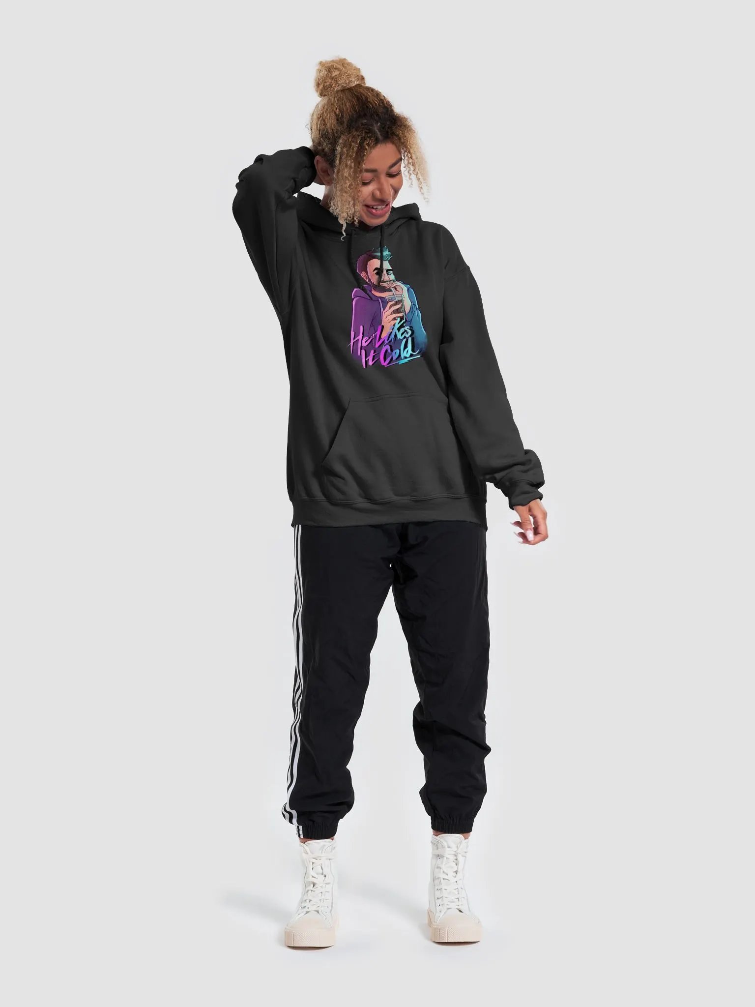 He Likes It Cold Hoodie product image (11)