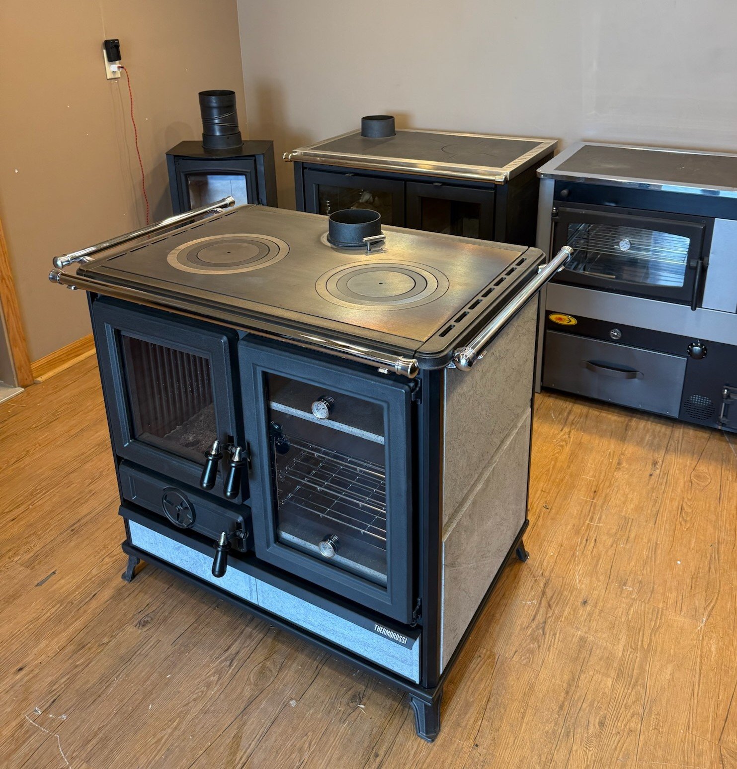 Thermorossi Margherita Soapstone Wood Cook Stove Dual Oven product image (3)