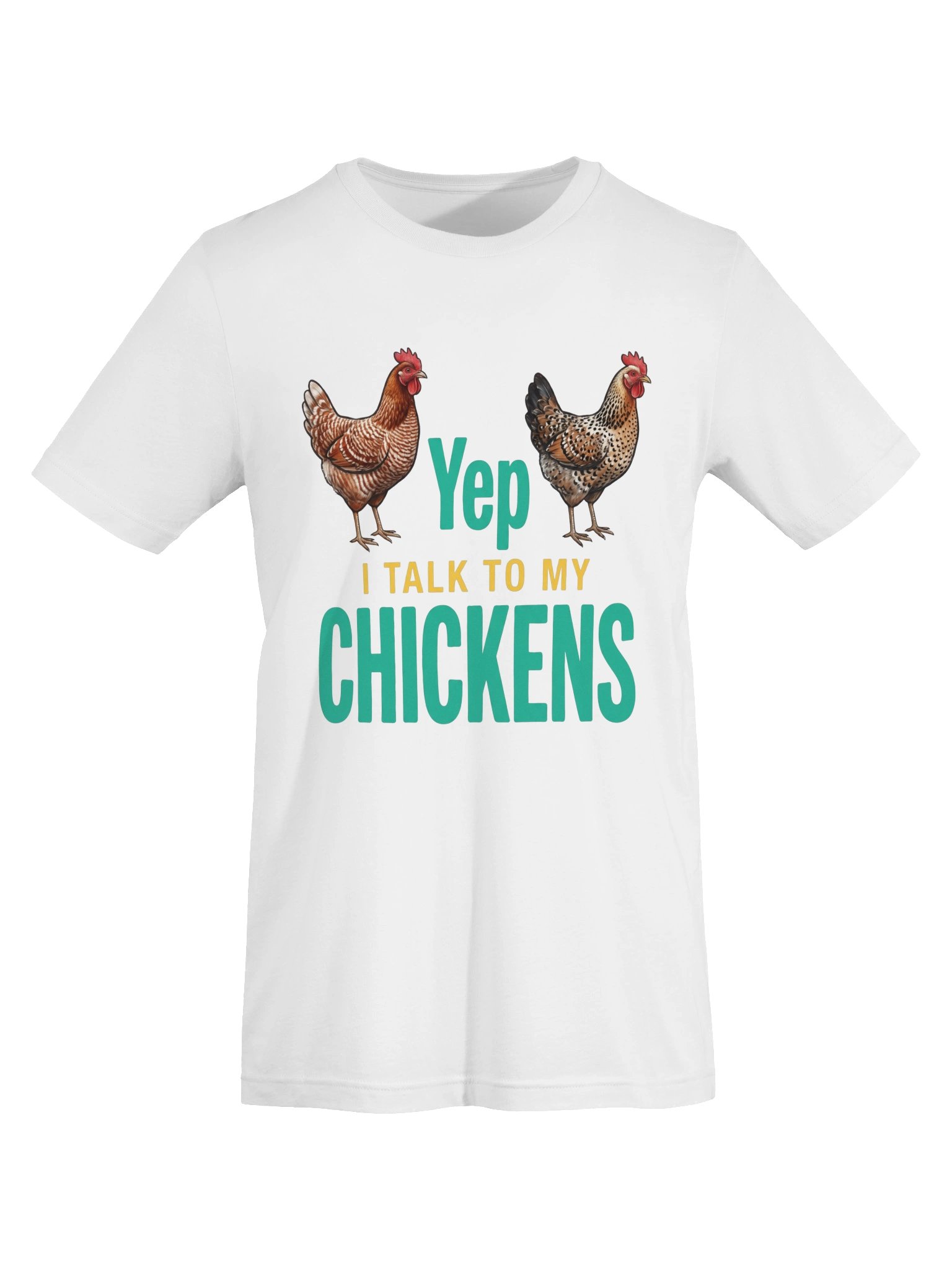 I Talk To My Chickens tshirt product image (35)