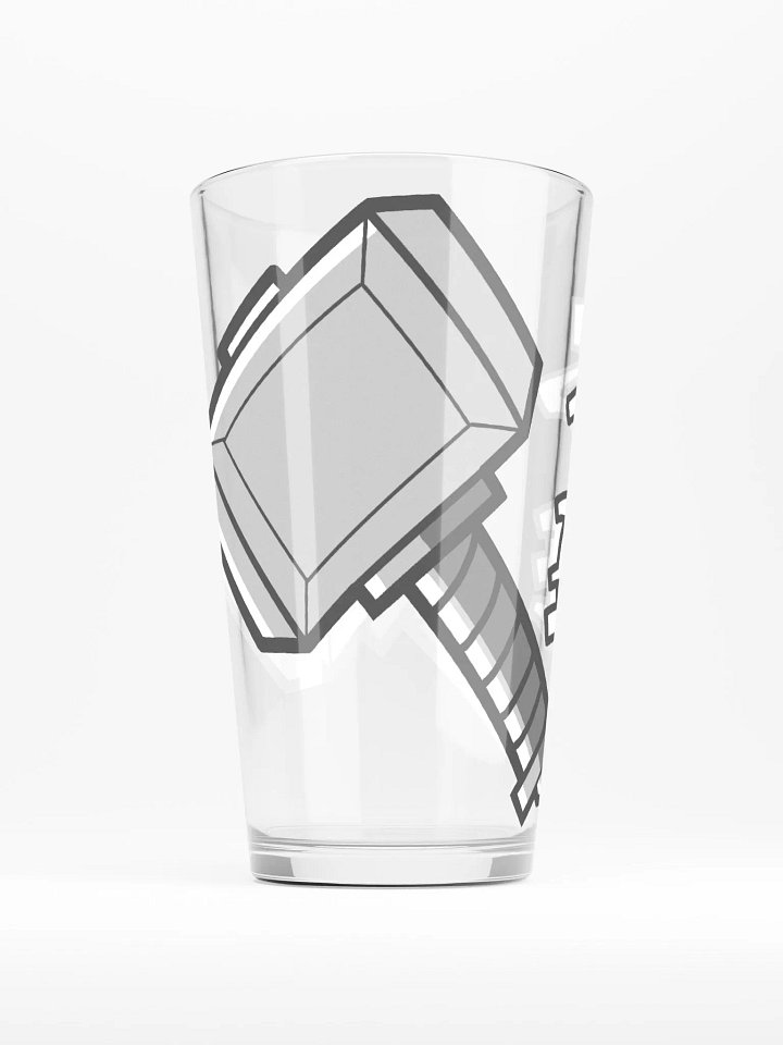 Strength Symbol Crossed Hammers Glass product image (2)