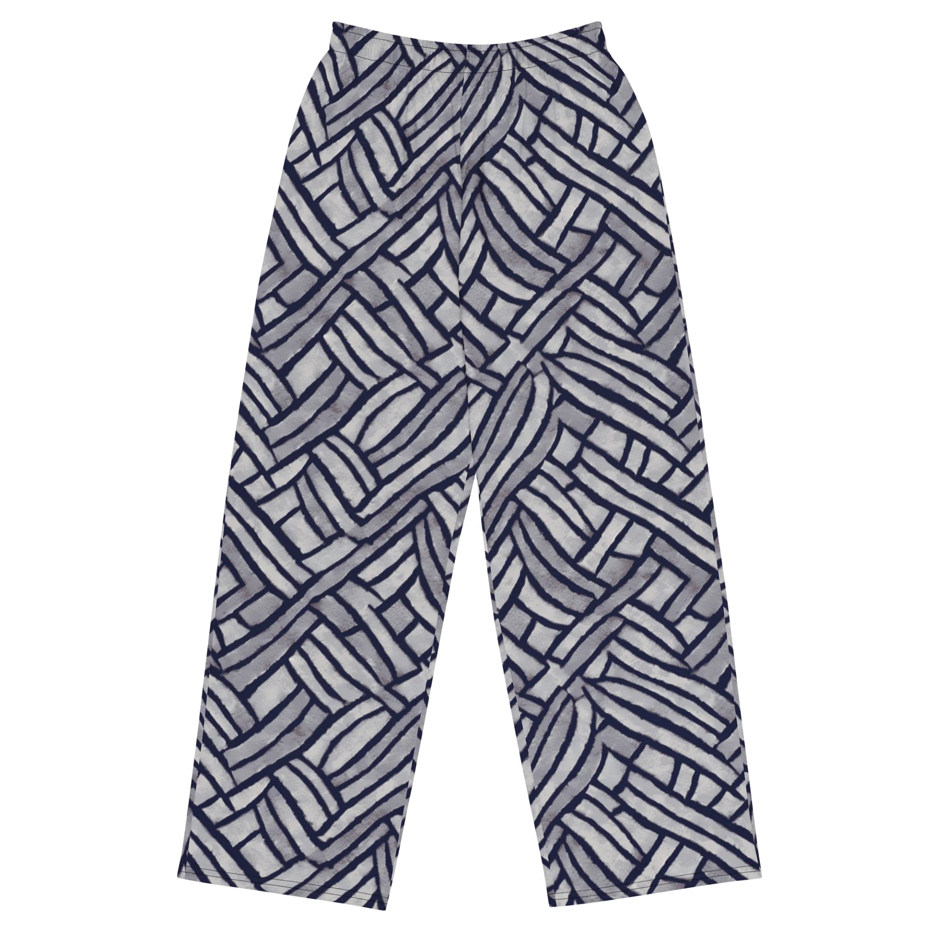 Grey Rectangles Pants product image (1)