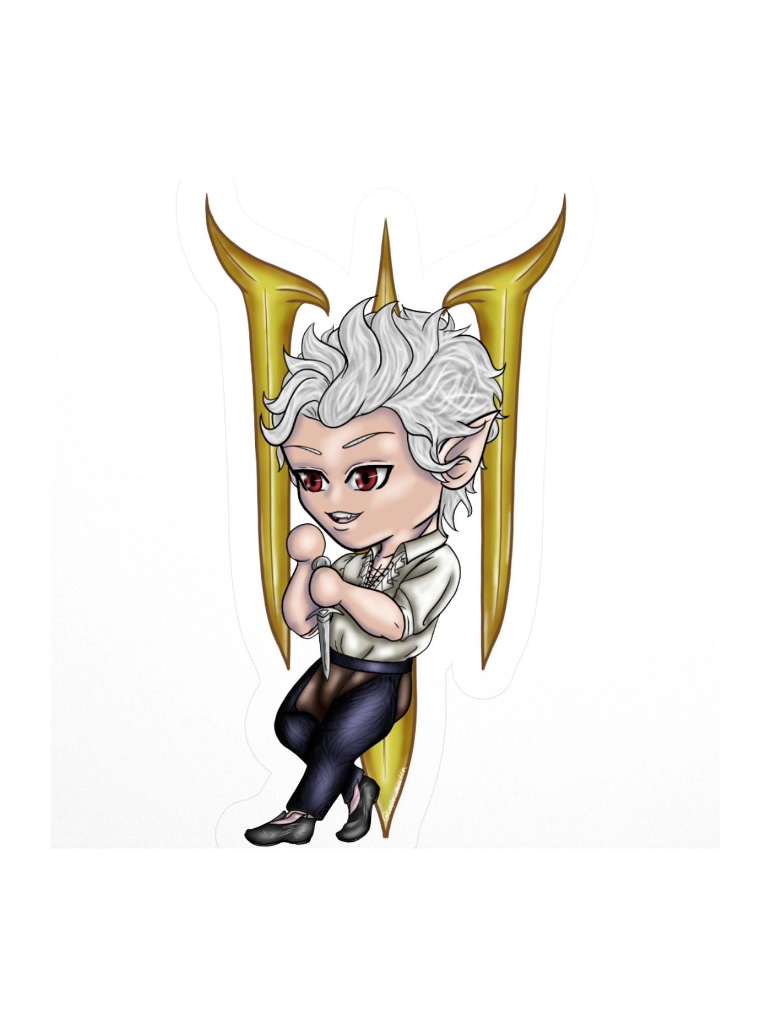 Chib Pale Elf Sticker product image (2)