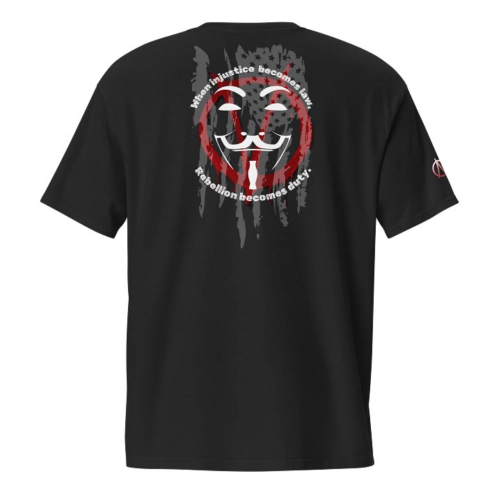 A for Anomaly Pocket Tee product image (1)