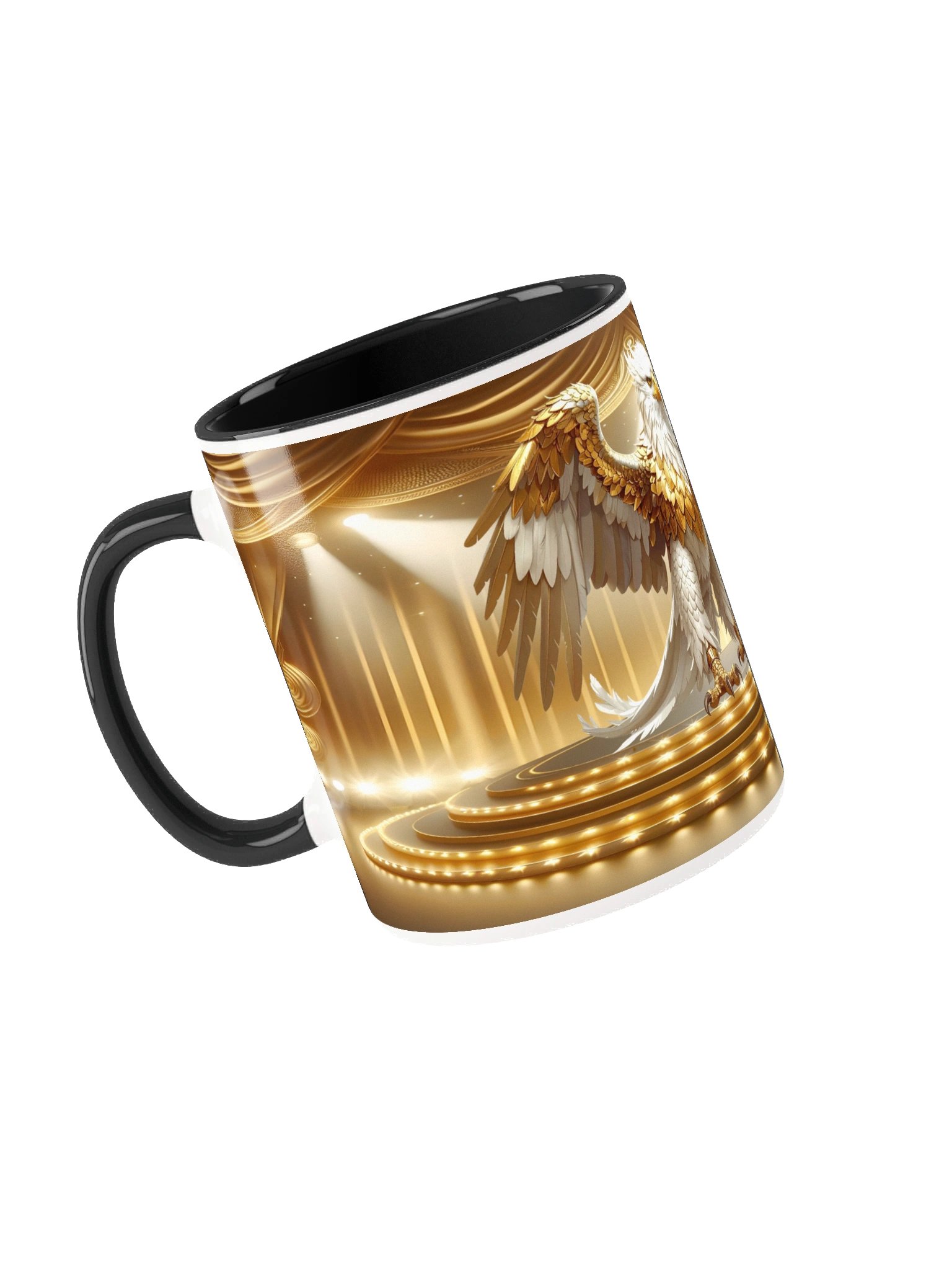 Majestic Golden Eagle Ceramic Mug product image (25)