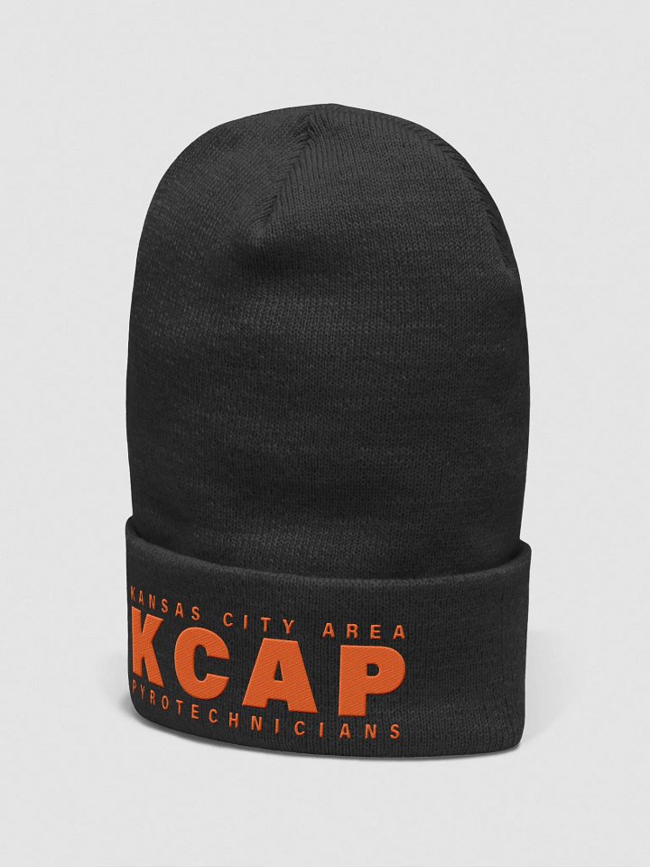 Embroidered Beanie - Orange KCAP product image (2)