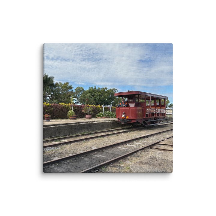 Archer Park Rail Museum Purrey Steam Tram Canvas product image (2)