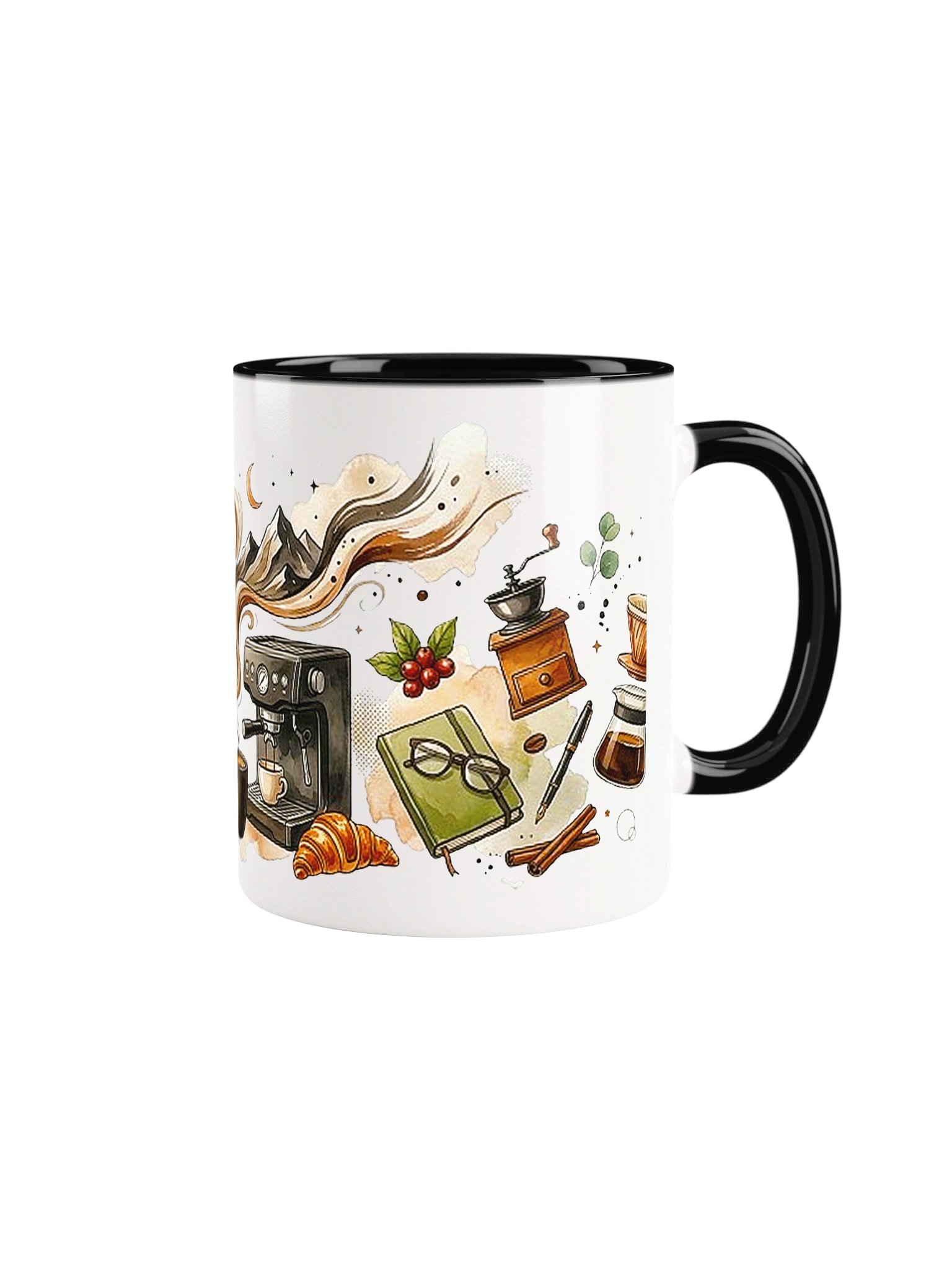 Midnight Roast Club Aesthetic Coffee Lover Accent Mug product image (1)