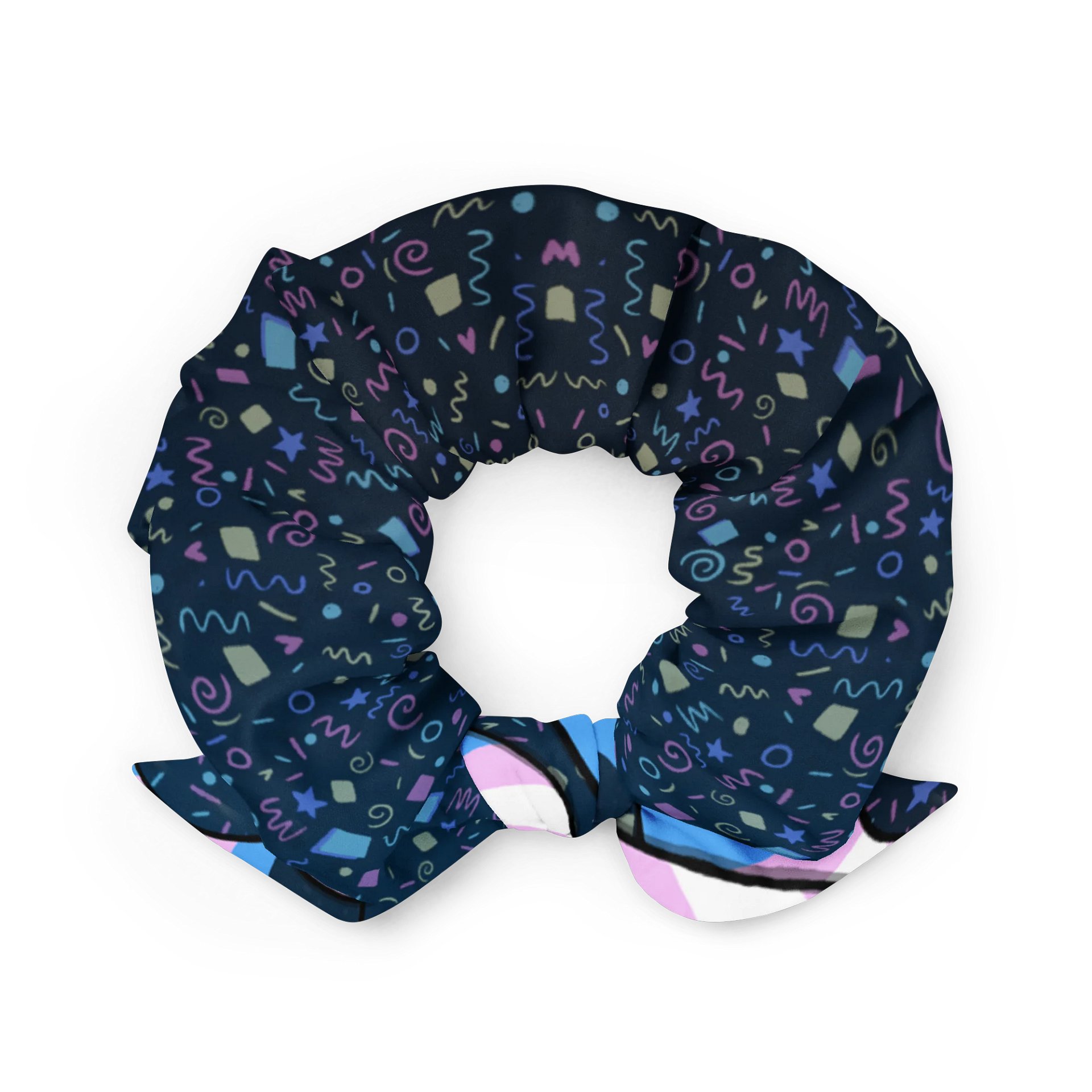Aya's Arcade Carpet Pattern Scrunchie product image (2)