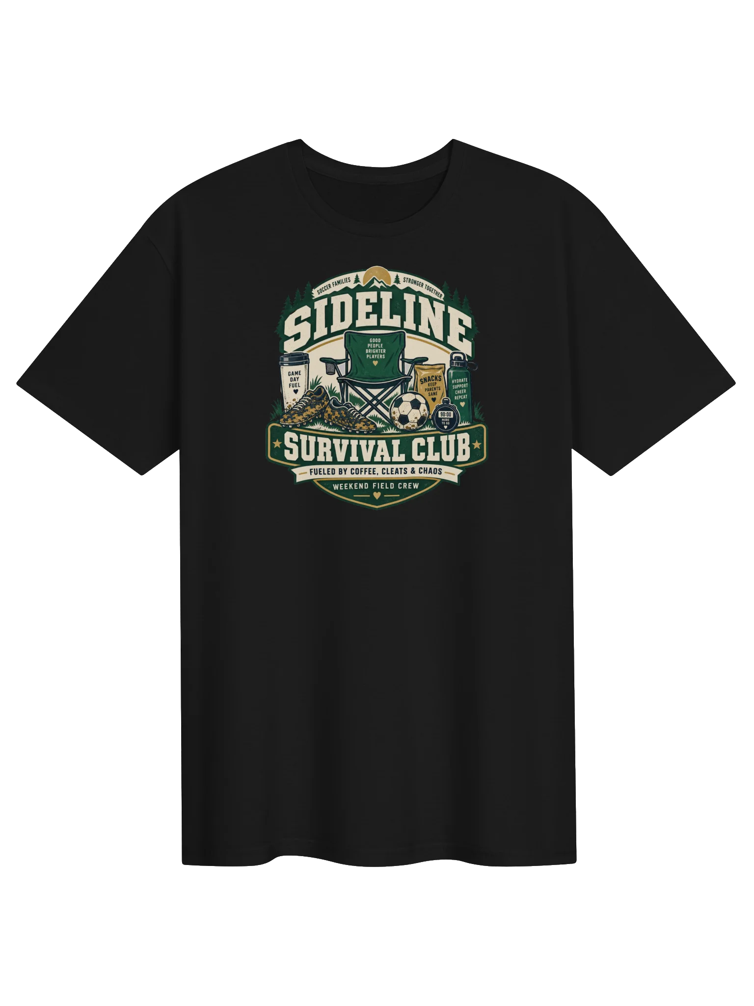 Sideline Survival Club Soccer Tee product image (2)